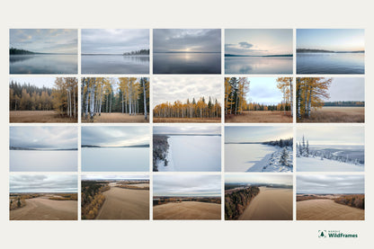 Preview grid of all twenty images in the Nordic Seasons Collection