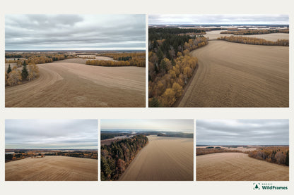 Preview grid of all five images in the Open Countryside set